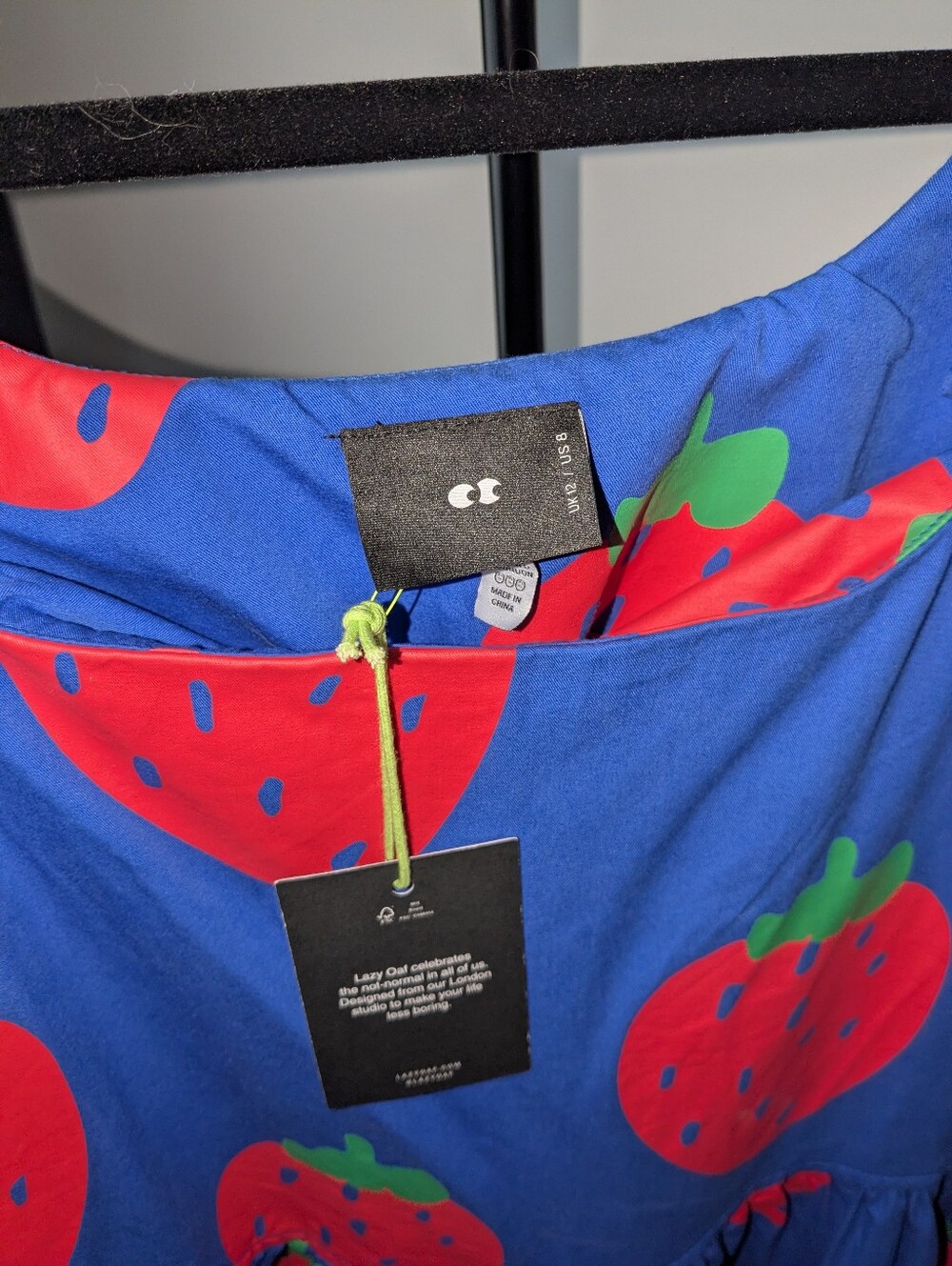 Lazy Oaf Strawberry Dress - Picture 2 of 7